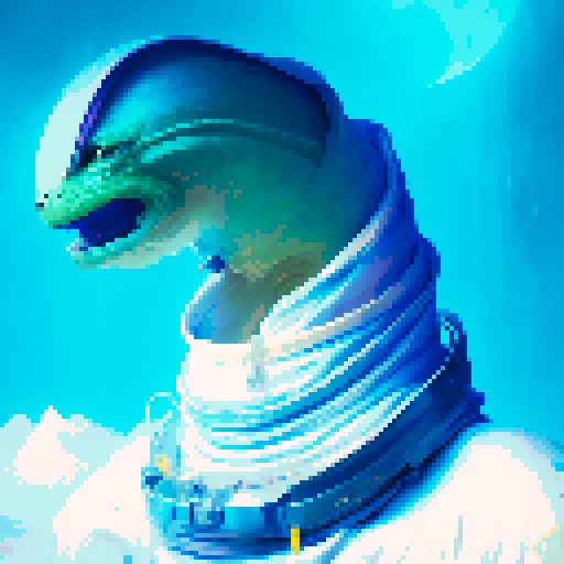 basilisk looking at the moon hoping to reach their one day