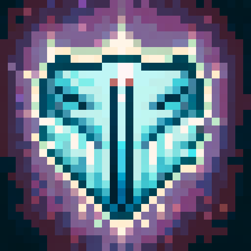 Elven warrior's silver armor, intricate engravings, glowing cyan runes, sharp steel blades, captured in 32x32 pixel art, with a skillful close-up portrait style for a high elven fantasy game icon