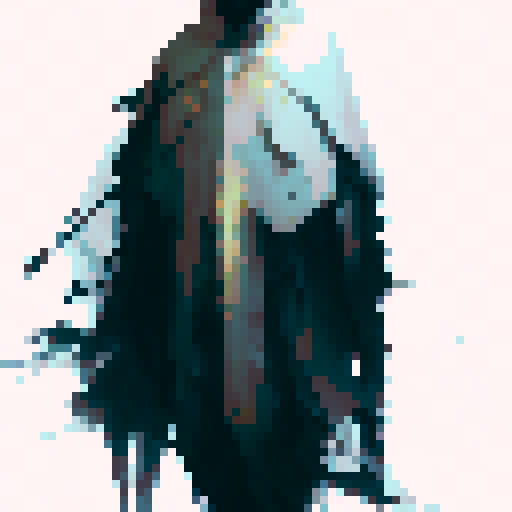 Hovering hooded ghost enemy