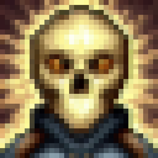 cute skeleton character 