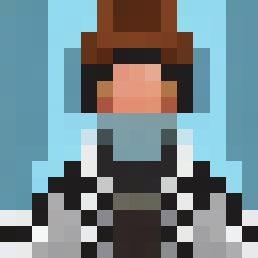 Create a pixelated portrait of a mischievous hacker wearing a hoodie, typing away on an old-fashioned computer with green, matrix-style code scrolling in the background.