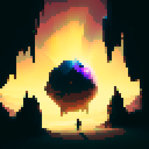 Sand gollem with a crystal front view, draw the sand golem sideways facing right 