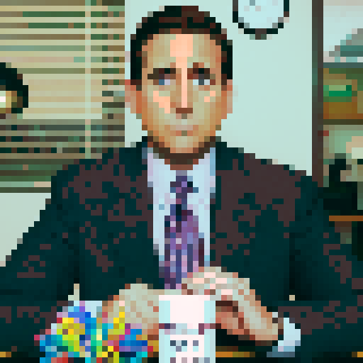 Michael Scott from the office