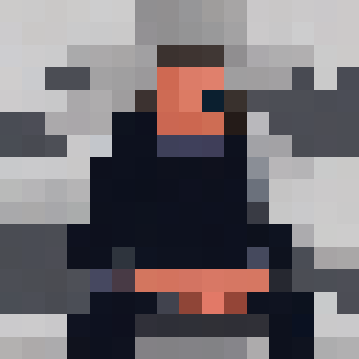 Portrait of a person with a neutral expression.