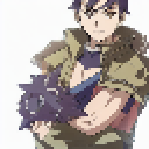 Anime male, spearman, fire emblem