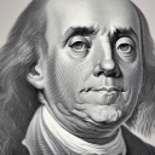 Googly-eyed Ben Franklin