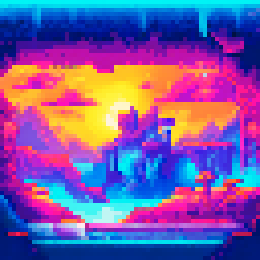 Cave full of crystals