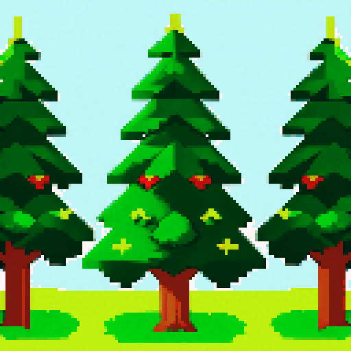 Pine tree background