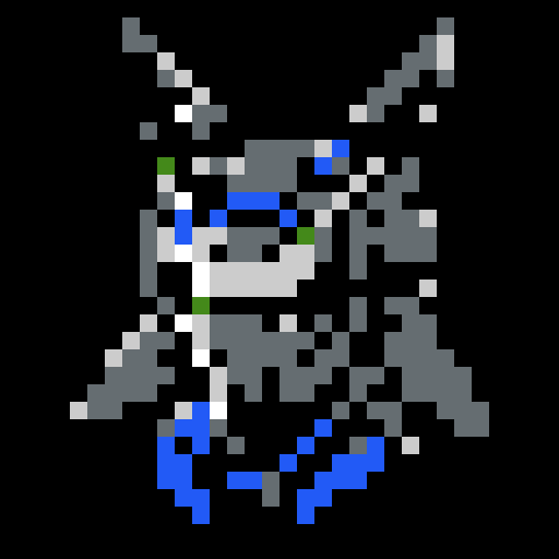 praying mantis helmet, retro 8-bit, intricate detailing, sharp angles, pixel art, background black
