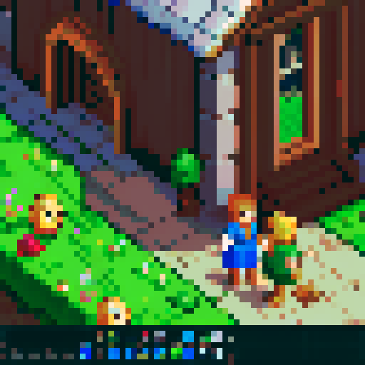 A **64x64 pixel-art sprite** of a **realistic medieval man** from the 13th century, designed for a **top-down 2D tile-based game**.  
The character has **light-colored hair**, wears a **simple linen tunic and pants**, and has a **rugged, survivalist look**.

🔹 **Specifications:**
- **Pixel art style**, low-resolution.
- **The entire image must be exactly 64x64 pixels in size**.
- **The character must be fully contained within the 64x64 frame from head to feet**, with no parts extending beyond t