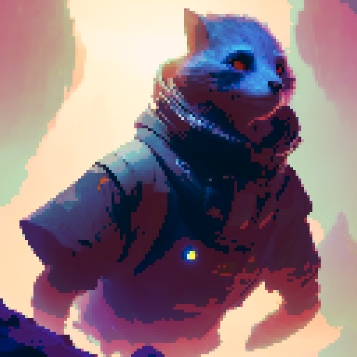 A stylized, minimalist illustration. 

Gray-haired and blue-eyed, the asocial and lonely figure stood atop a mountain peak, basking in the euphoric glow of the setting sun.