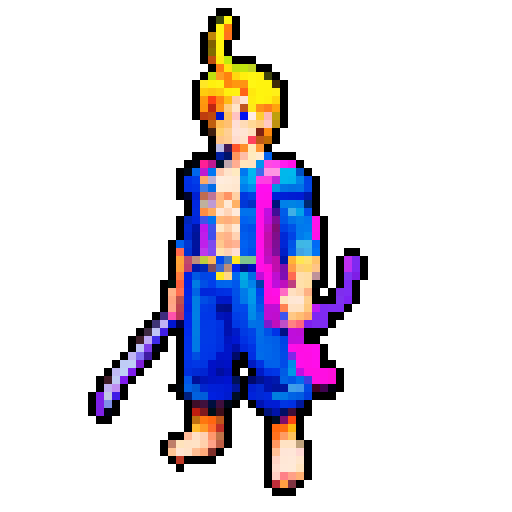 JoJo; Thunder God; male; 1.8m tall