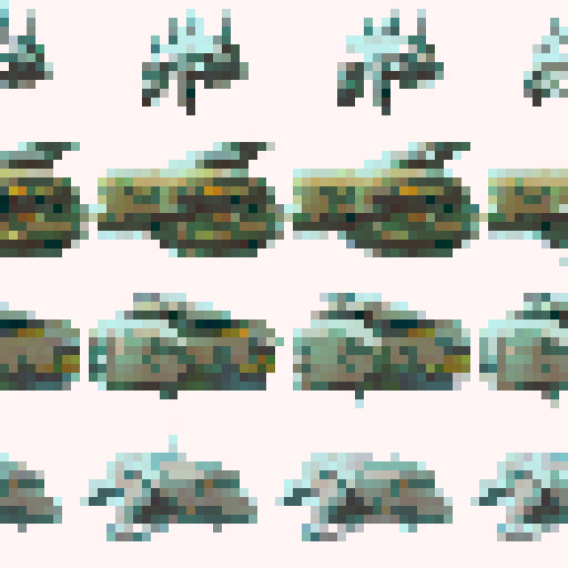 Star Wars inspired Space ship sprite sheet for Rpg Maker MV