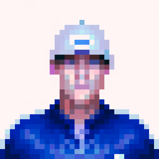 pixel portrait, pro golfer, Matt Fitzpatrick, game icon, 32x32 pixel art, sRGB, skill art, close up, focused, determined, intense, golf swing, professional attire, green fairway, vibrant colors, dynamic shadows