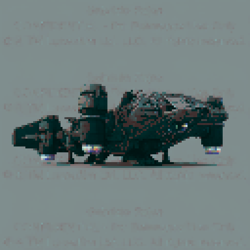 make a pixel art spaceship
