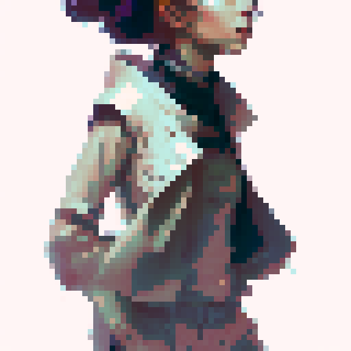 Make a running pose for this 