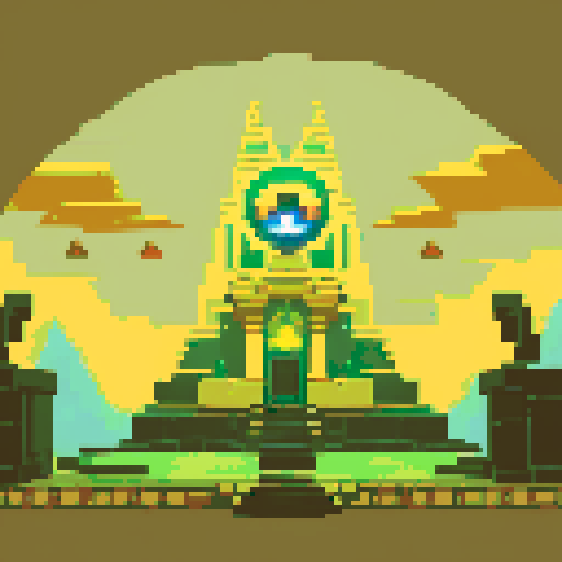 lovecraftian temple egyptian blasphemous artstyle sRGB 2d camera showing horizontal mural