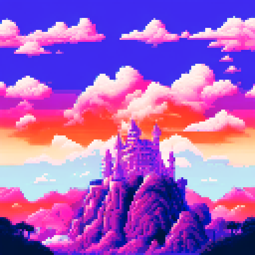 city silhoette with sky