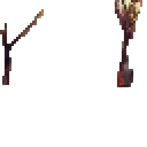 In the middle of the picture is a sheep