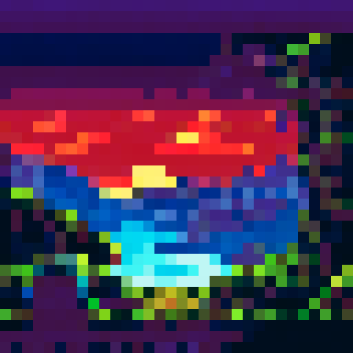 Symmetrical skull, only four colors, evil vibe