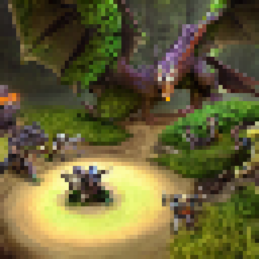 Three warriors, each with unique weapons and armor, sprint through a mystical forest, dodging giants and dragons as they race towards the safety of the enchanted castle in a thrilling game of Tag with a Twist.