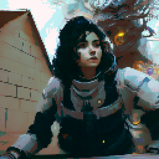 crazy colors, potrait style, selfie