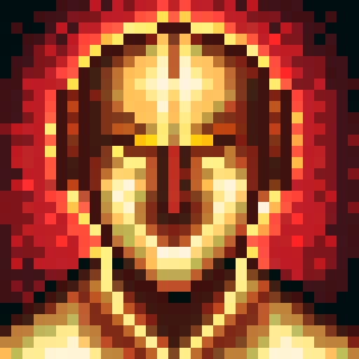 emotional stunting, red skinned demon