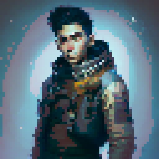 small, 2d, full body, boy, blue eyes, black hair
