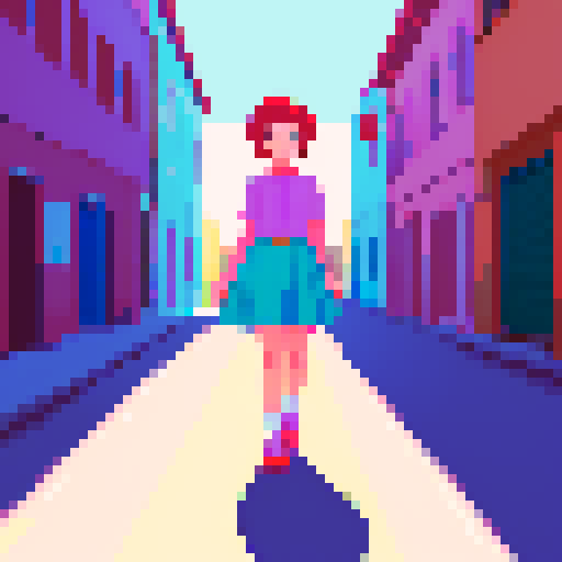 A cute girl with short hair brings bright sunshine and love.