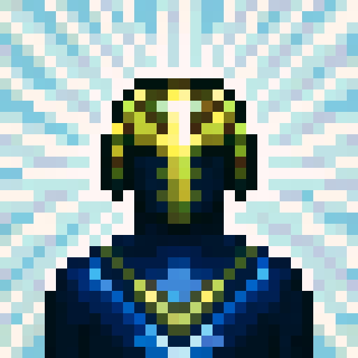 gold color helmet, game icon, 32x32 pixel art, sRGB, skill art, close up, portrait