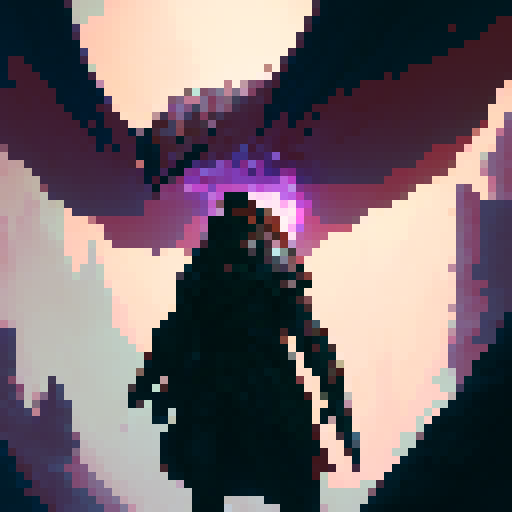 Medieval knight standing atop a crumbling stone wall, wielding a flaming sword and facing off against a horde of grotesque goblin-like creatures with razor-sharp claws and glowing red eyes in a misty, moonlit forest