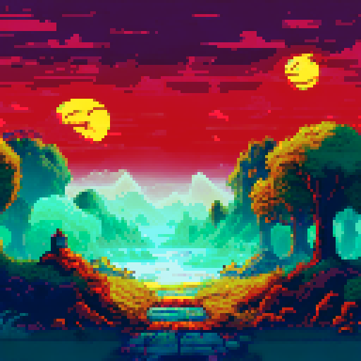 a series of spooky backgrounds featuring graveyard, mist, lantern, trees, moon, clouds