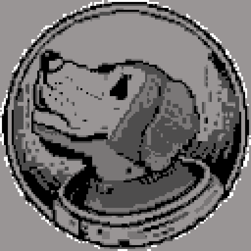 dog, astronaut costume, Dan Hipp style, Leonardo Davinci style, minimalist, black and white, hand-drawn, pixel art, sRGB
