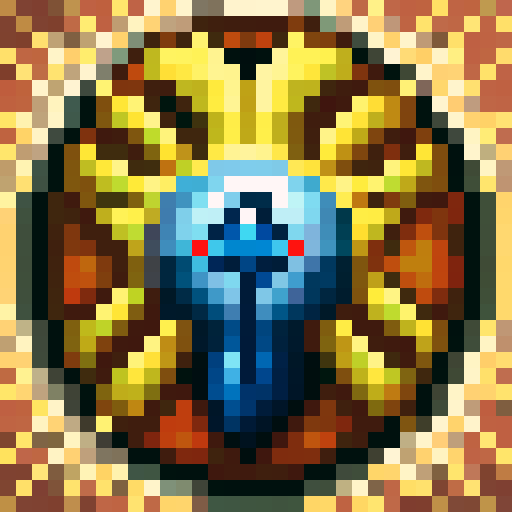 A clock with pebbles and Pikachu around it.