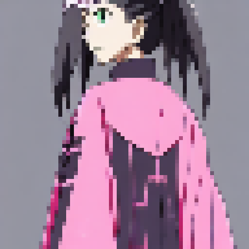 Itachi wearing all pink kimono