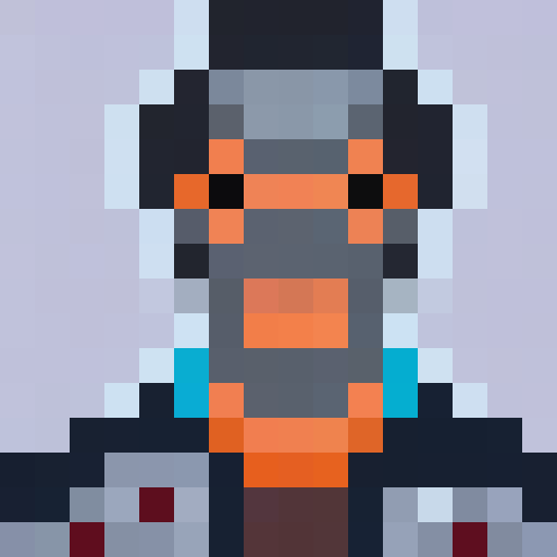 Enemy space ship game asset