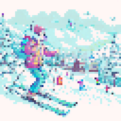 colorful, pixelated birds perched on tree branches with vibrant feathers in a wide range of hues, against a backdrop of sRGB color palette