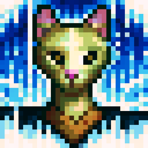 cat, full body, white background