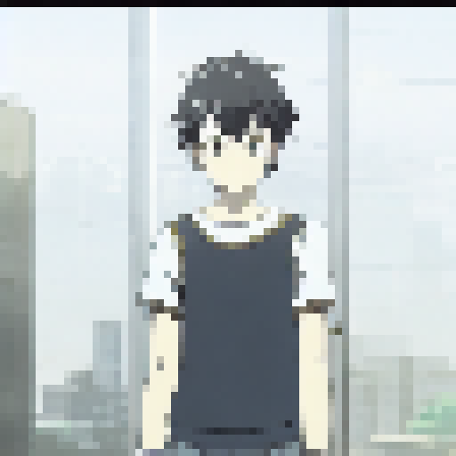 Sunny from the famous RPG Omori