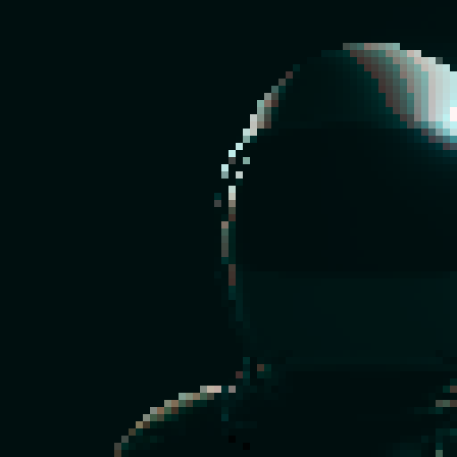 an astronaut ((fully detailed and realistic no deformations )) lost on the moon, in the realistic sci-fi and cinematic Photographic style, extremely detailed in 4k/8k with cinematic lighting with a feeling of despair and suffocation No face showing, just the reflection of the helmet 