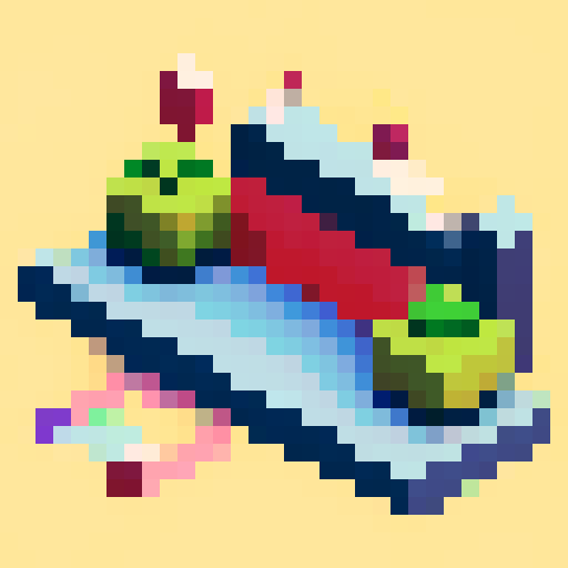 rising curve graph, retro pixel art, colorful blocks, ascending lines, graphical representation, visual data, game asset for icon