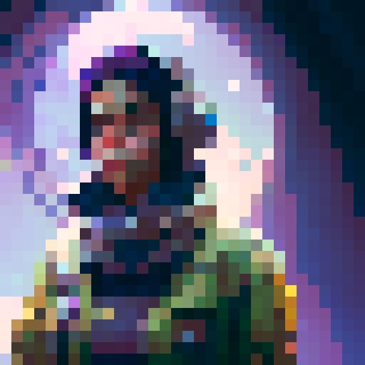 female character, in game, Stardew Valley style, standing, 16x32, fantasy RPG