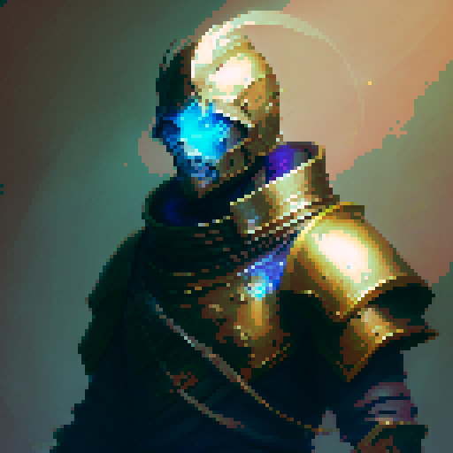 Human Male Paladin, adorned in large plate armor, emanating a godly aura, basked in the radiant sunlight, wielding a mighty mace, In a stoic pose, ready for battle in a fantasy Medieval RPG style
