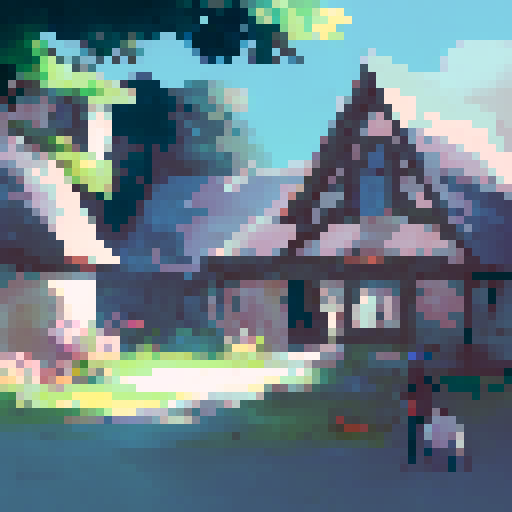 flat illustration of a girl with many cats, cartoon style, close-up