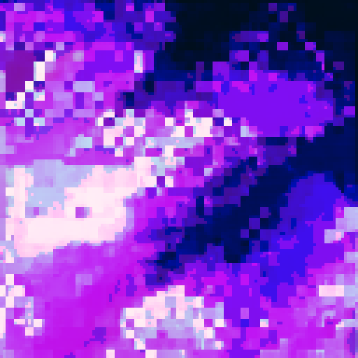 A Pixelart Texture displaying Amethyst texture that is 600x600 Pixel and Tiling