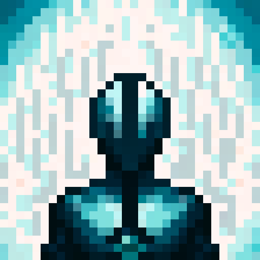 iron armour, game icon, 32x32 pixel art, sRGB, skill art, close up, portrait, metallic sheen, intricate engravings, battle-worn texture, menacing spikes, reflections of light, ornate helmet, riveted plates, vibrant color palette, realistic shadows