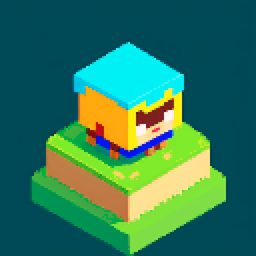 top-down 2D game main character