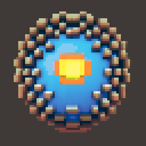 round bullet particle
