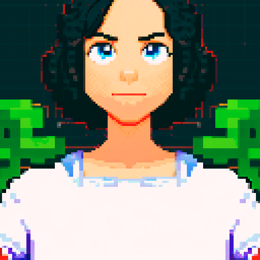 detailed, retro video game character with vibrant, pixelated colors and a 2D side-scrolling perspective, surrounded by immersive, pixel art backgrounds inspired by 80s arcade cabinets and featuring intricate level design, all rendered in the sRGB color space