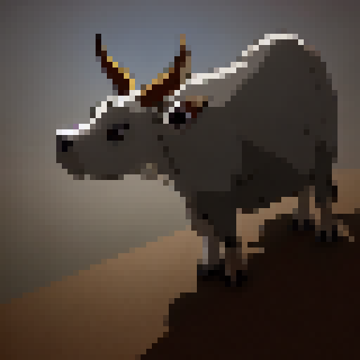 A bovine like creature